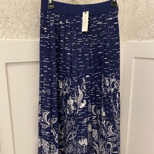 Anthropologie knit A-line skirt